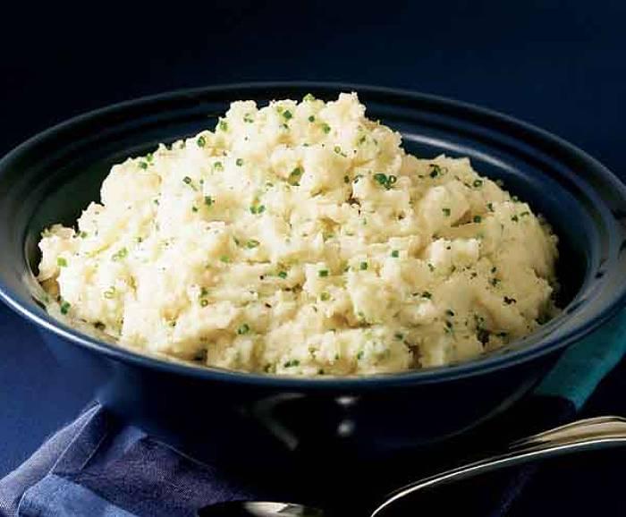 Puree ziemniaczane ze szczypiorkiem na maślance