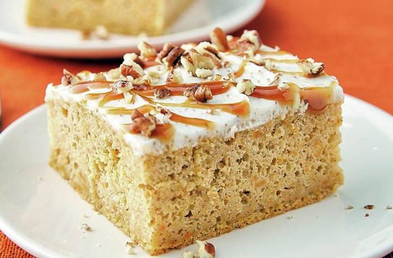 Ciasto z batatów z cynamonowym lukrem